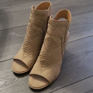 Open Toe Booties